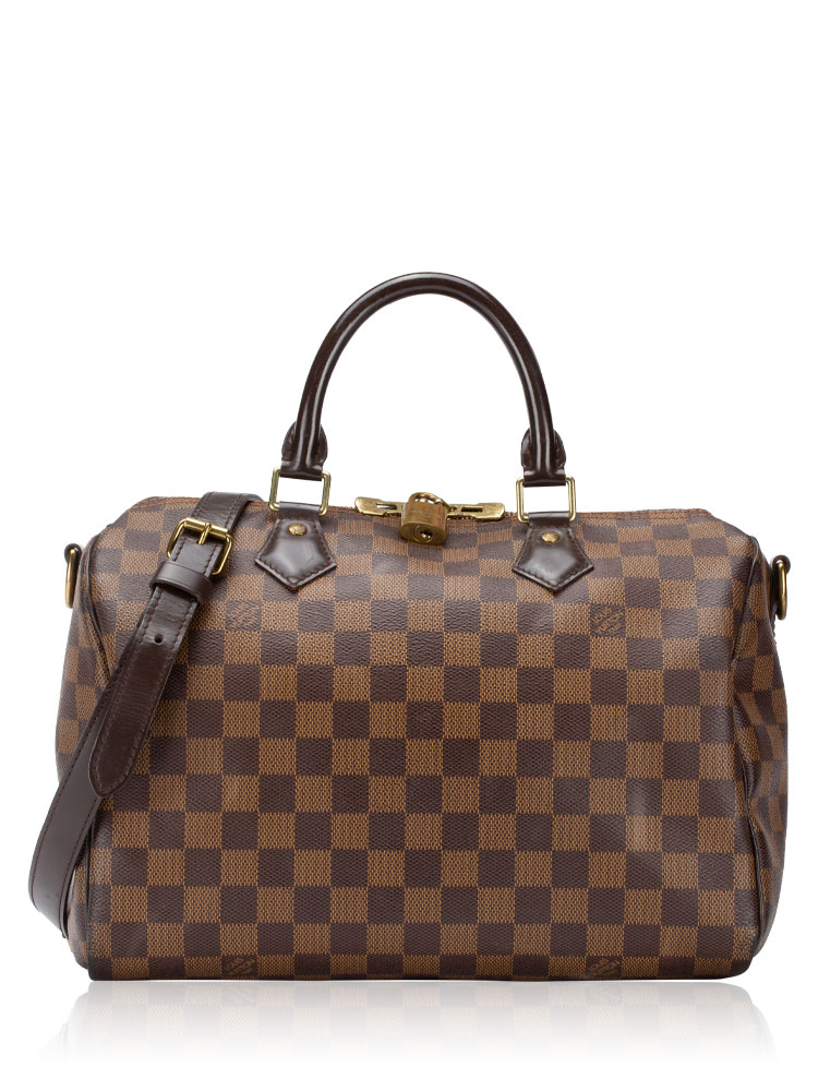 Damier Ebene Speedy 30 Bandouliere NM