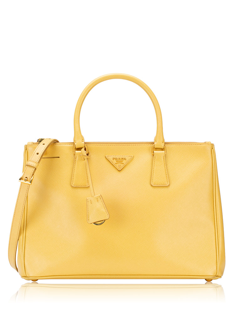 BN2274 Saffiano Lux Double Zip Tote Ginestra