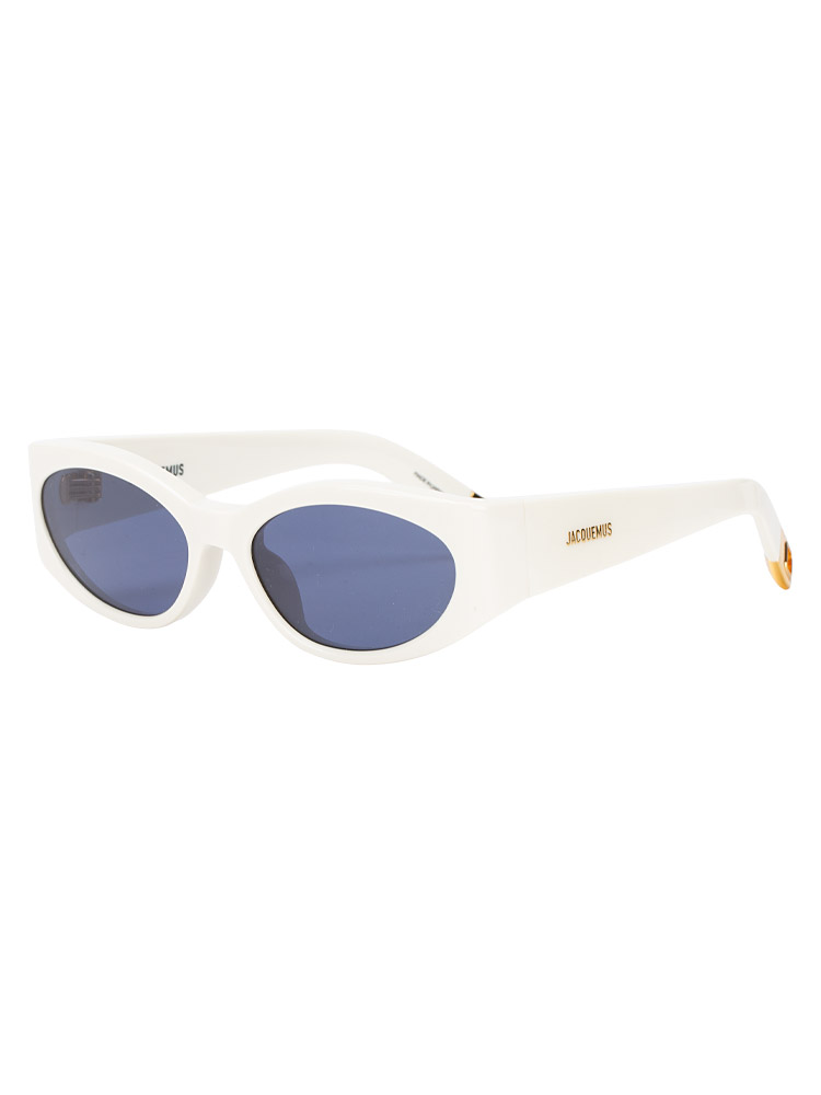 JAC47 Ovalo Sunglasses White