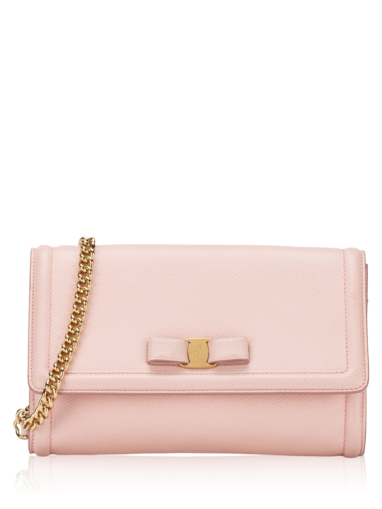  Calfskin Vara Bow Mini Bag Bonbon
