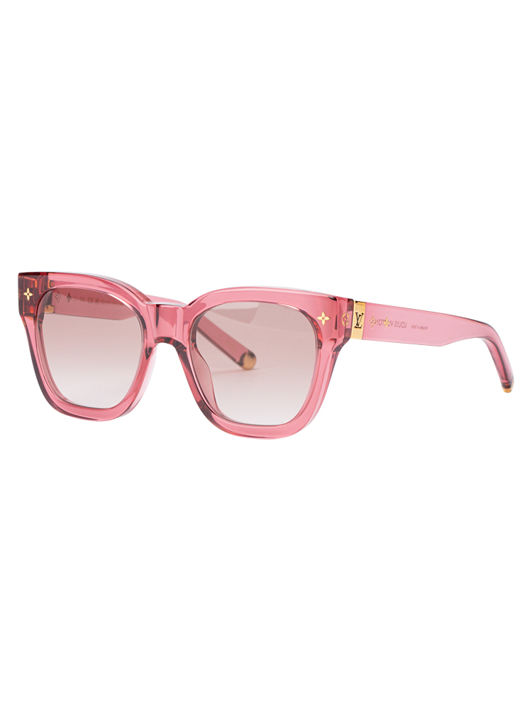 Z2412U My Monogram Crystal Square Sunglasses Pink