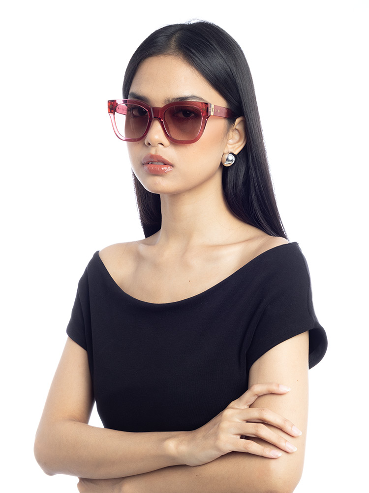 Z2412U My Monogram Crystal Square Sunglasses Pink