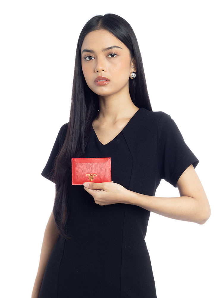 1MC208 Vitello Move Card Holder Lacca