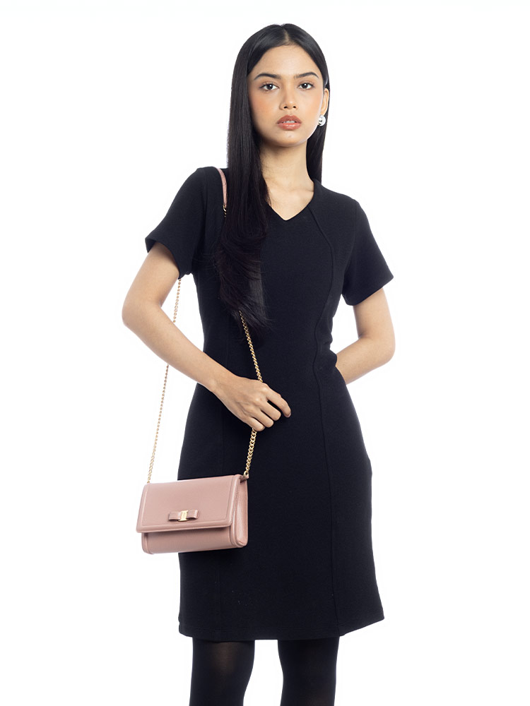 Vara Bow Mini Crossbody Antique Rose