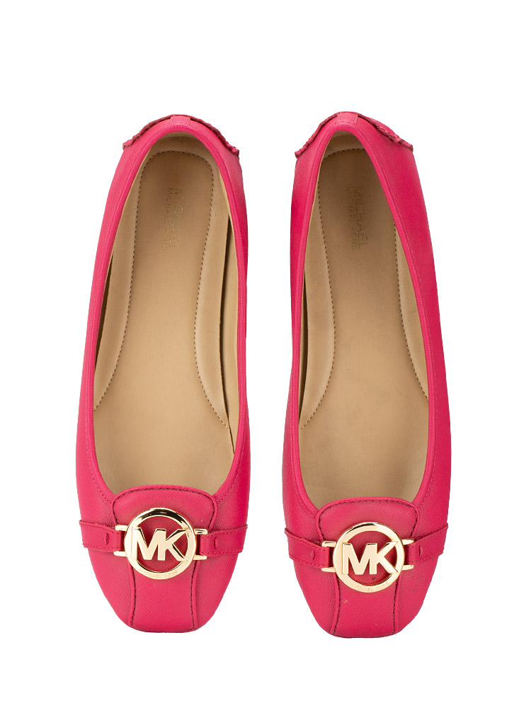 Fulton Moc Flats Carmine Pink Sz 9.5