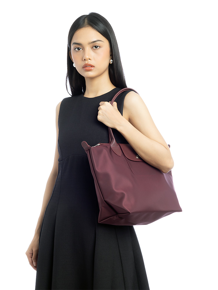Le Pliage Neo Shoulder Bag Grape