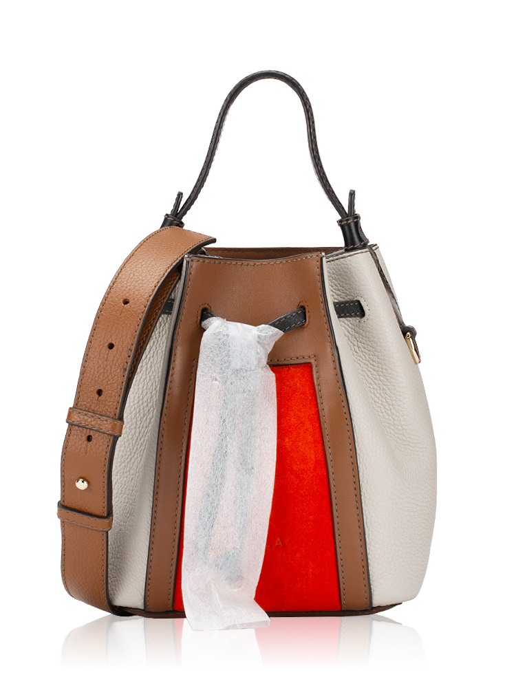 Miastella Bucket Bag Tangerine Perla Cognac