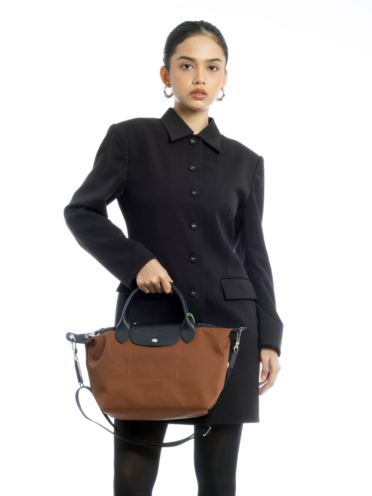 Le Pliage Energy Small SH Chocolate