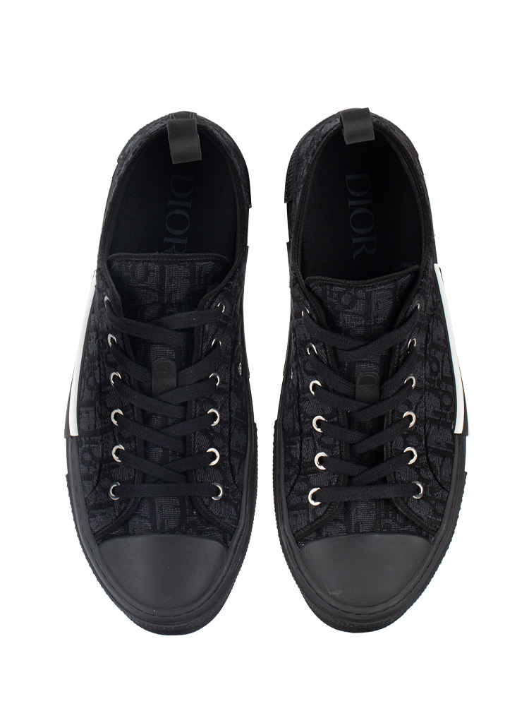 Oblique B23 Low Top Sneaker Black Sz 42