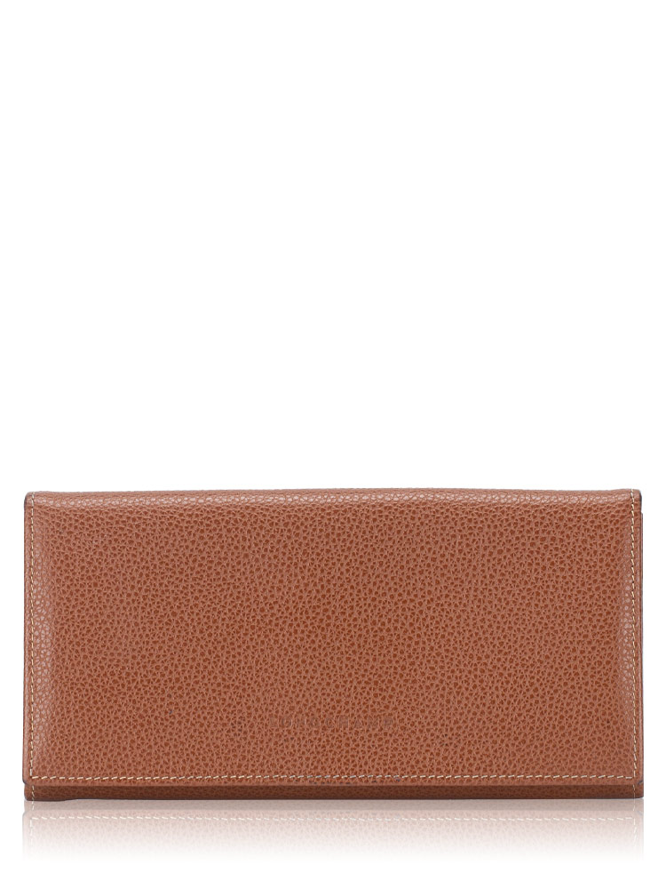 Le Foulonné Long Continental Wallet Coffee