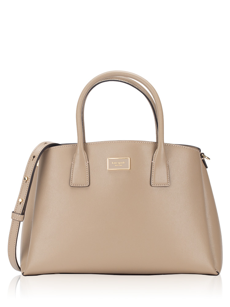 Serena Leather Satchel Timeless Tan