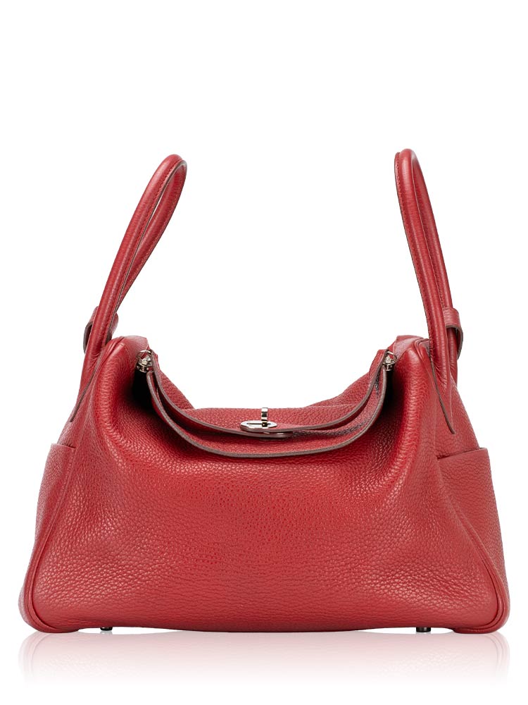Taurillon Clemence Lindy 34 Rouge Garance