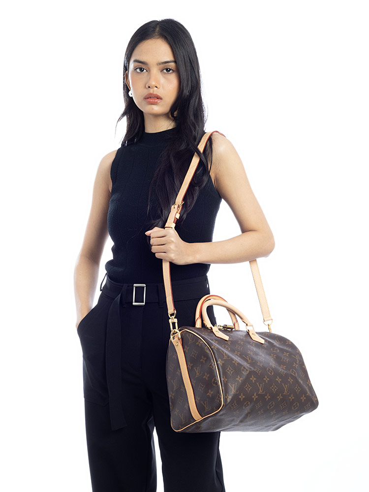 Monogram Speedy 30 Bandouliere NM