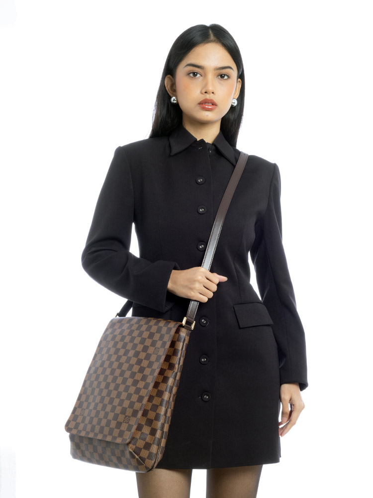 Damier Ebene Musette Salsa GM