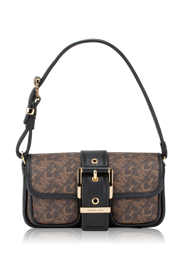 Signature Colby XS Pochette Brown Black
