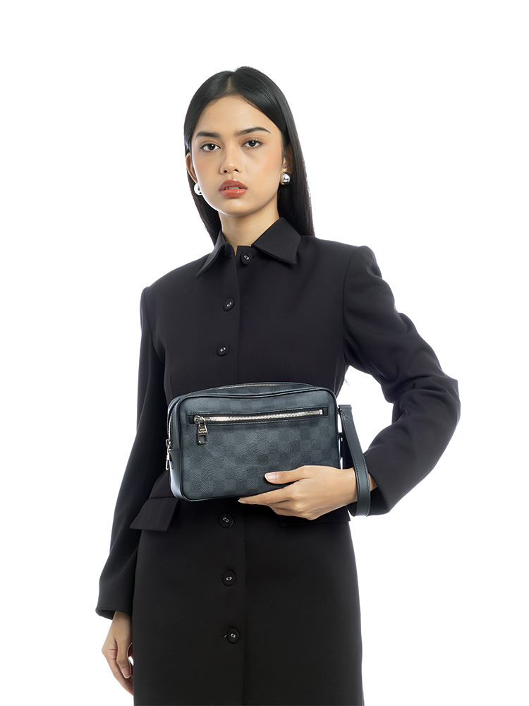 Damier Graphite Kasai Pochette