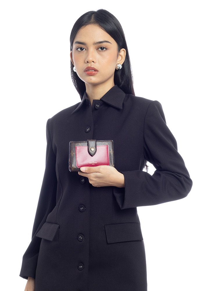 Monogram Juliette Wallet Fuchsia