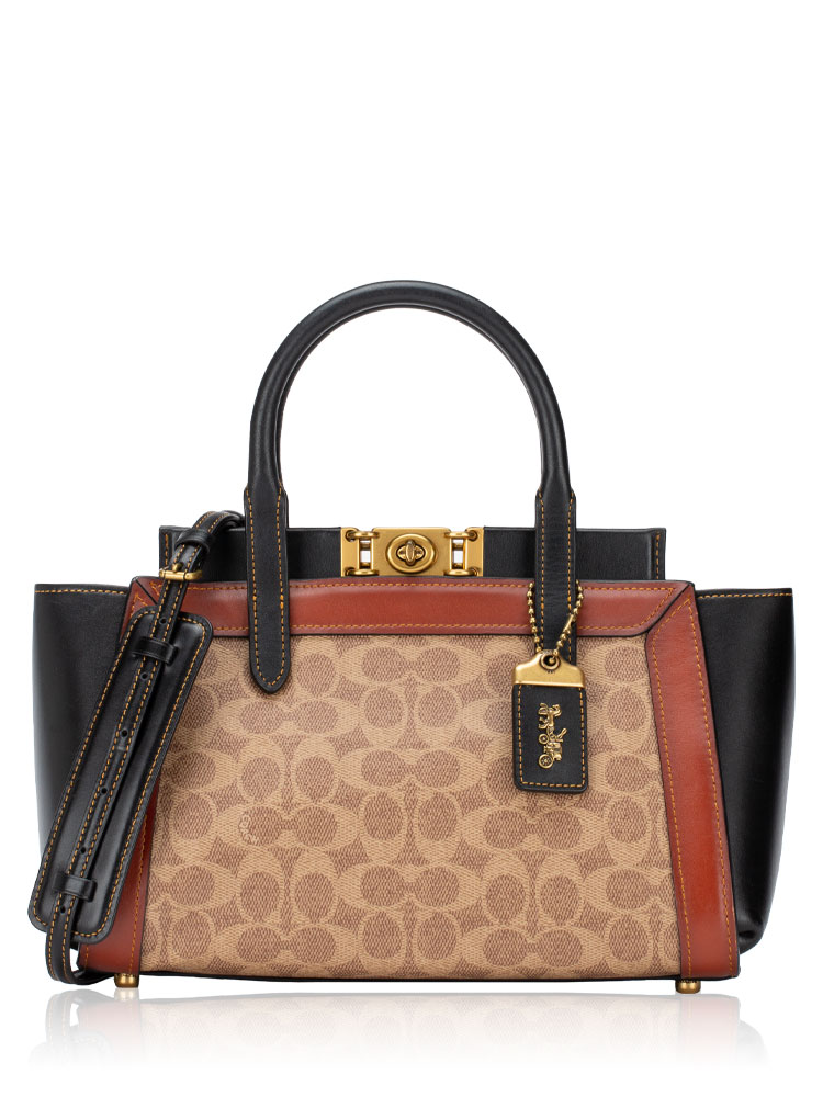 78488 Signature Troupe Carryall Tan Rust