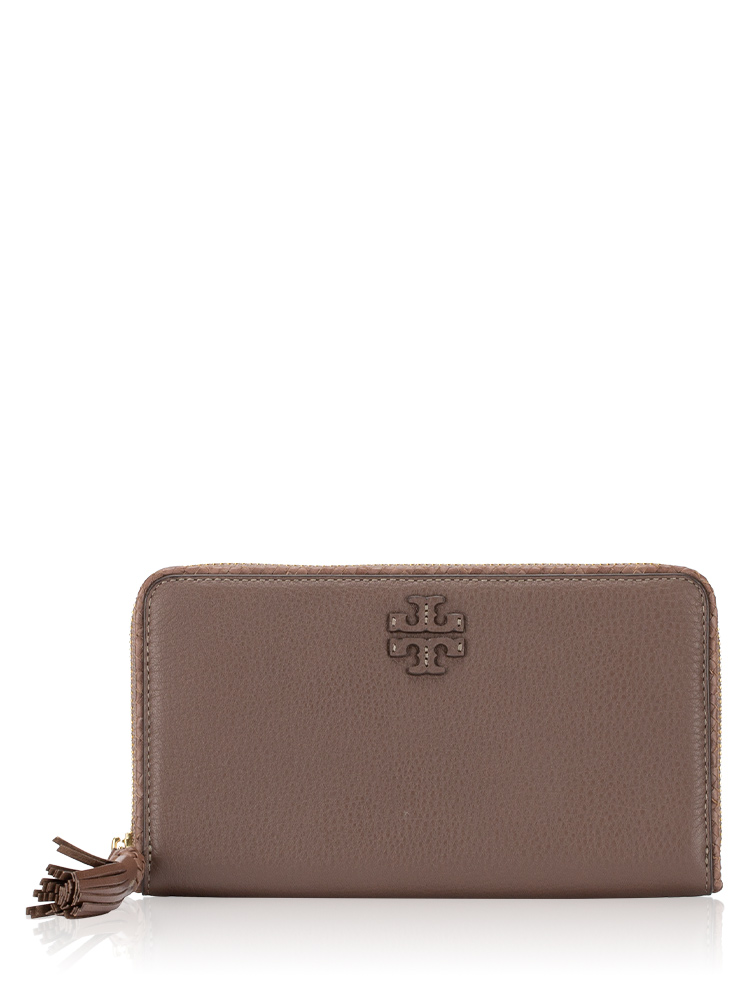 Mcgraw Leather Continental Wallet Brown