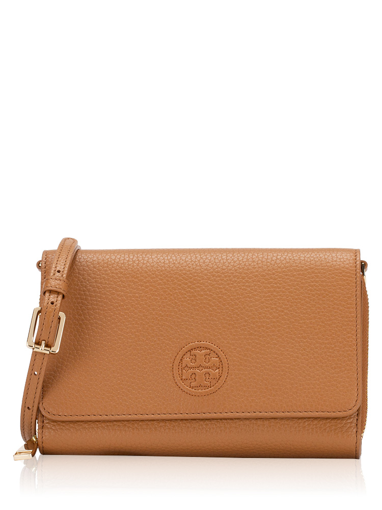 Bombe Flat Wallet Crossbody Bark