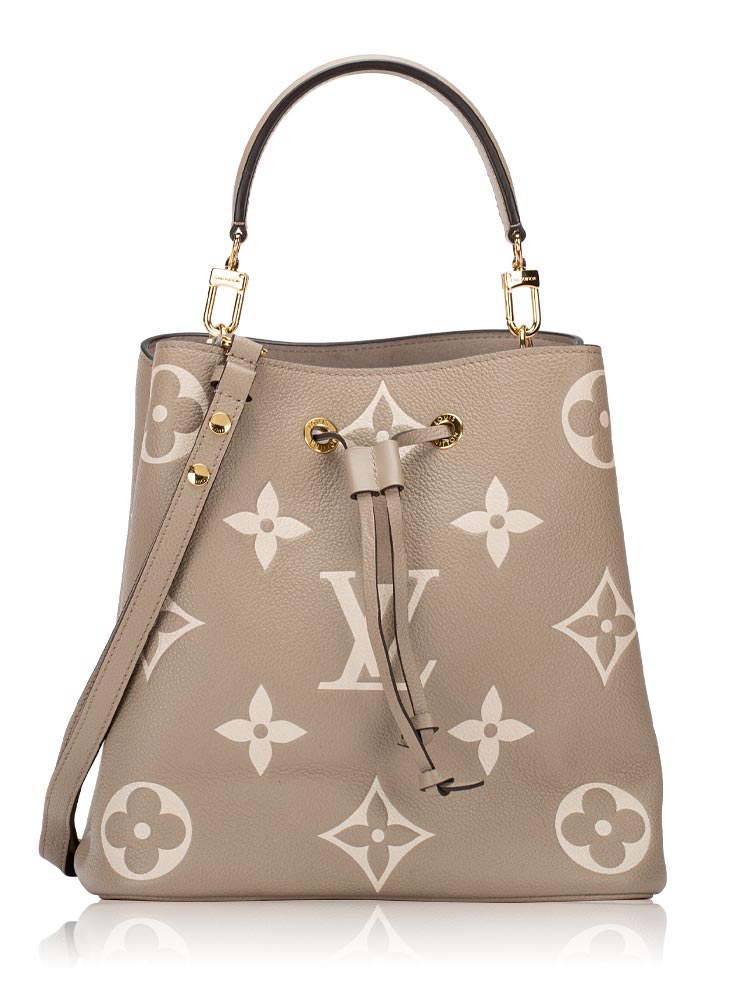 Monogram Empreinte Bicolor Neonoe MM Tourterelle Creme