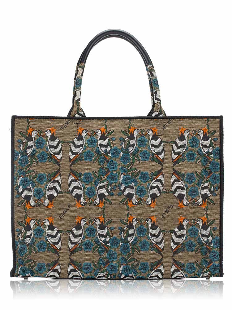 Opportunity Jacquard Large Tote Toni Greige
