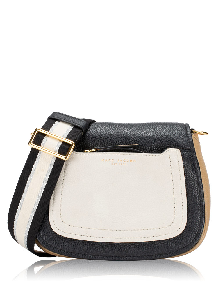 Empire City Mini Messenger Beige Black