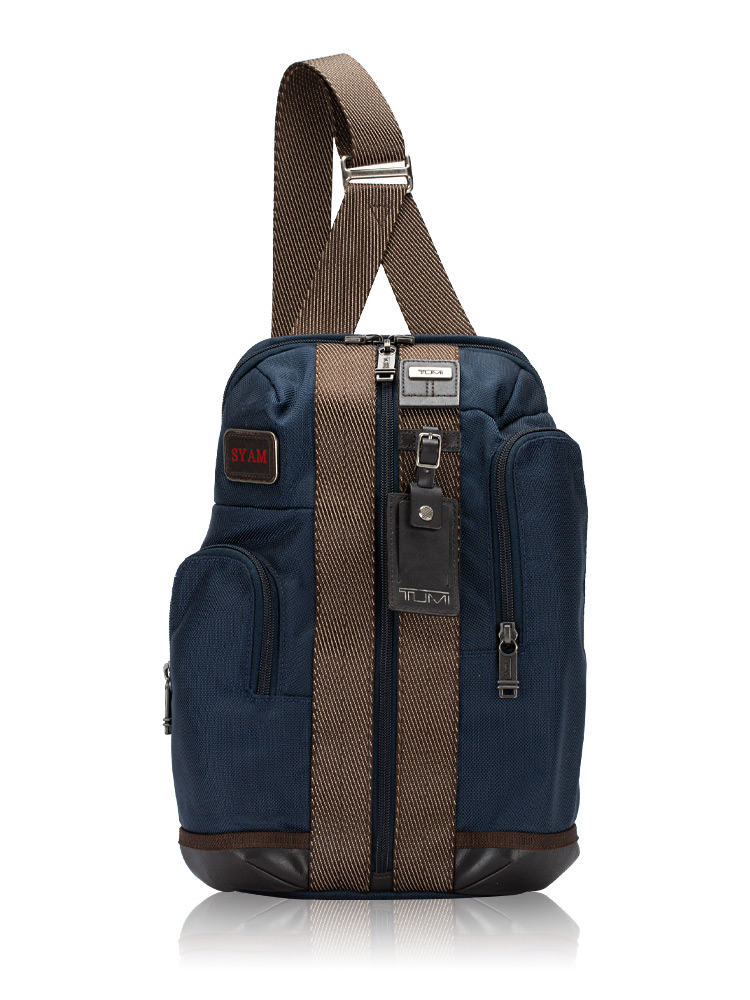 Tumi Men Higgins Sling Pack Navy - Bags Used 100% Original