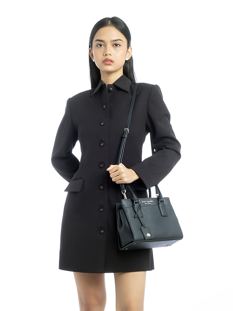Cameron Small Satchel Black