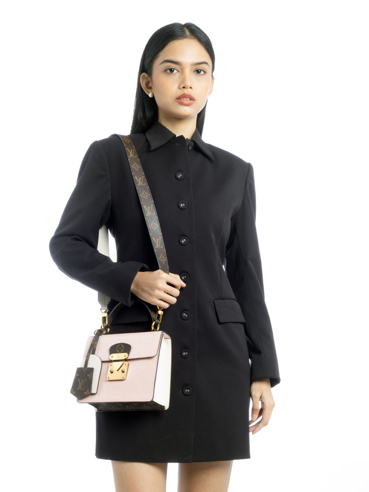 Vernis Epi Monogram Spring Street Rose Ballerine