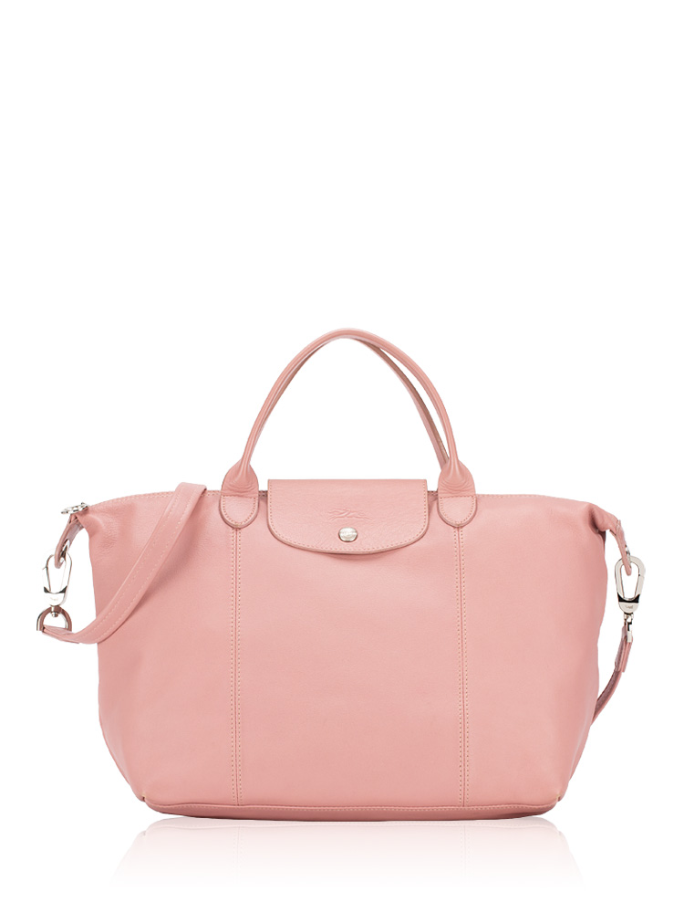 Le Pliage Cuir Medium SH Blush