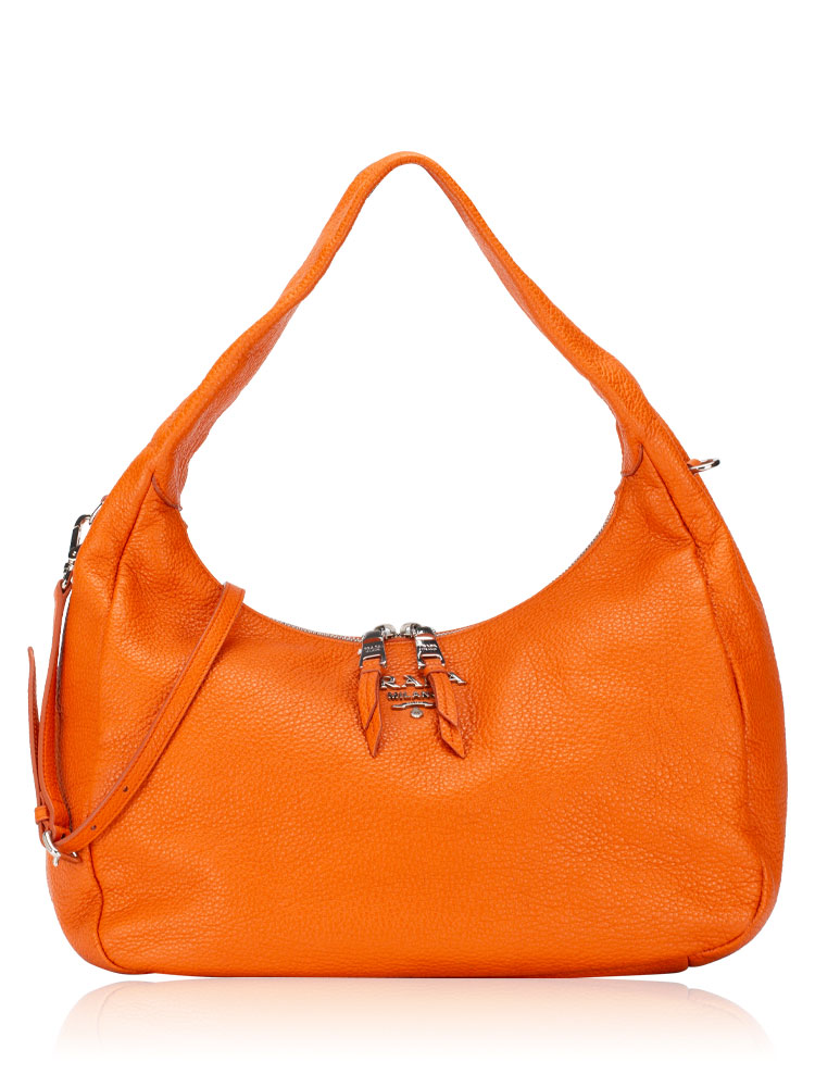1BC134 Vitello Phenix Hobo Papaya