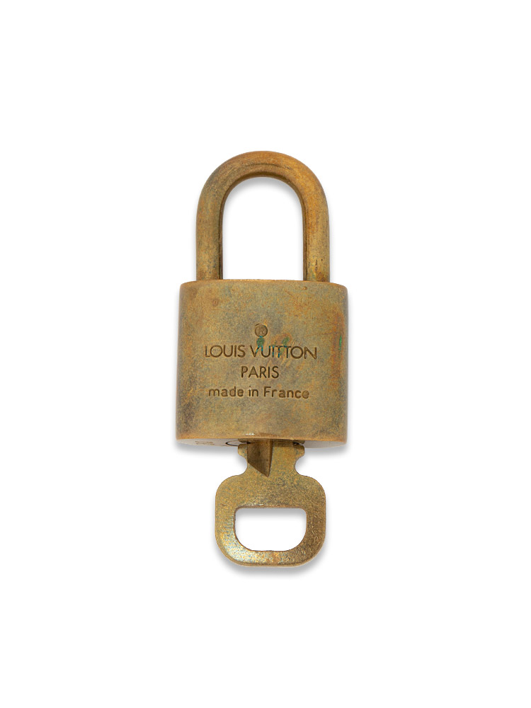 Brass Lock and Key Set Gold #310