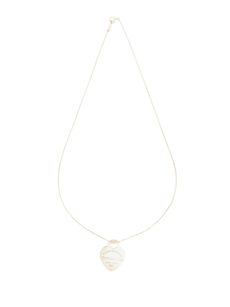 Sterling Silver Return to Tiffany Heart Tag Pendant Necklace