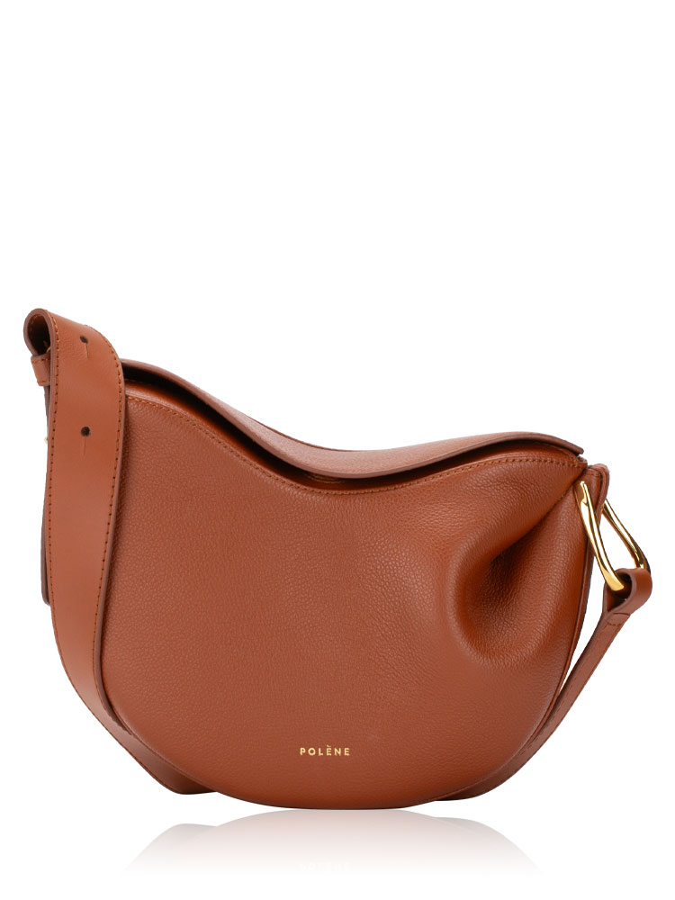Textured Calfskin Tonca Cognac