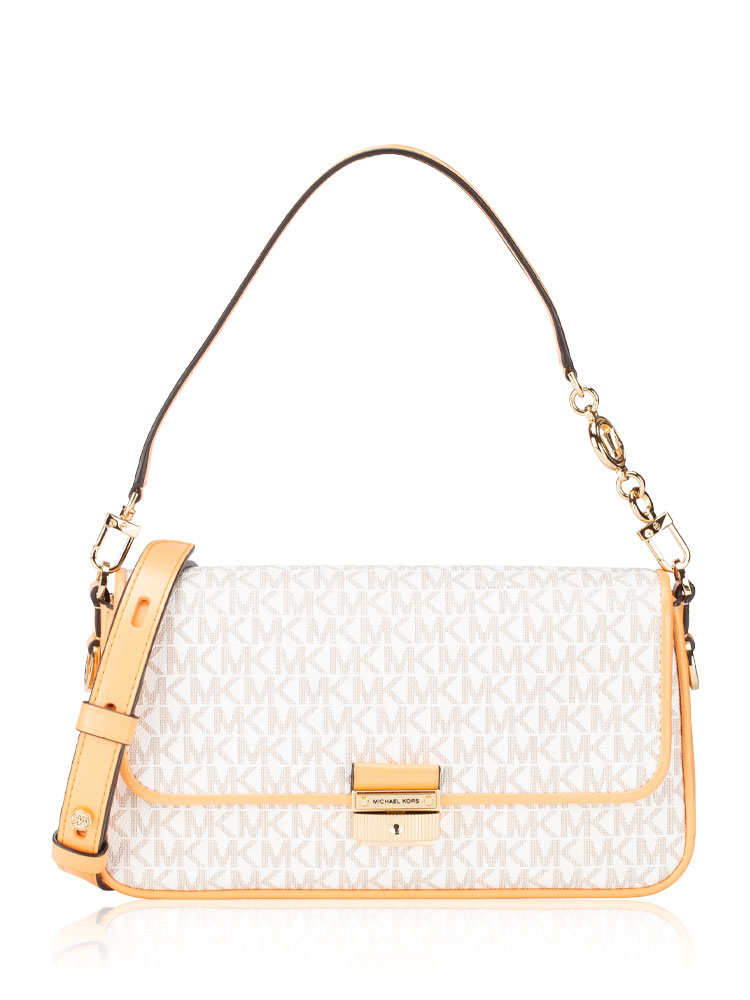 Signature Bradshaw Small Shoulder Bag Cantaloupe Multi