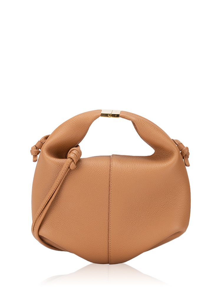 Textured Calfskin Béri Camel