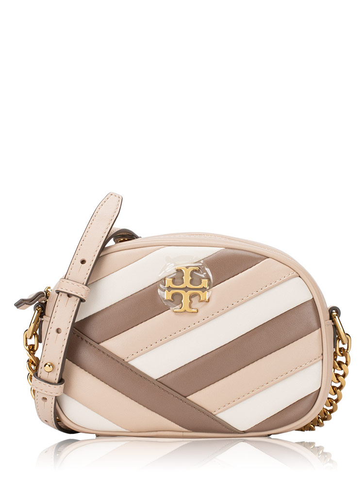 Kira Chevron Colorblock Small Camera Bag Oryx Classic Taupe 