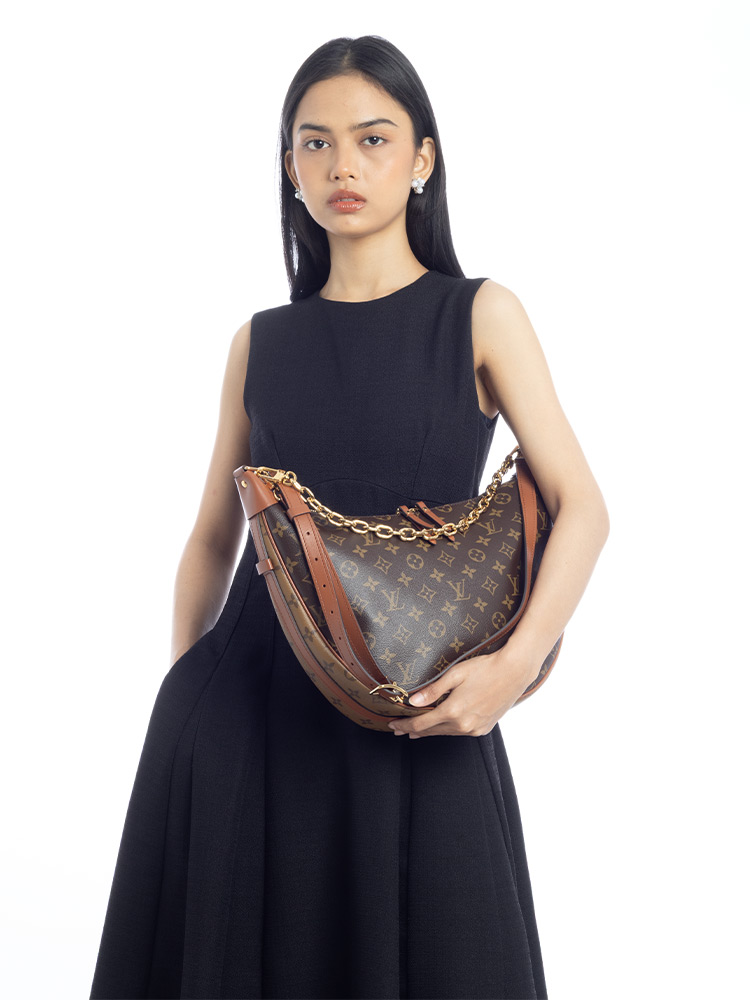 Monogram Reverse Loop Hobo