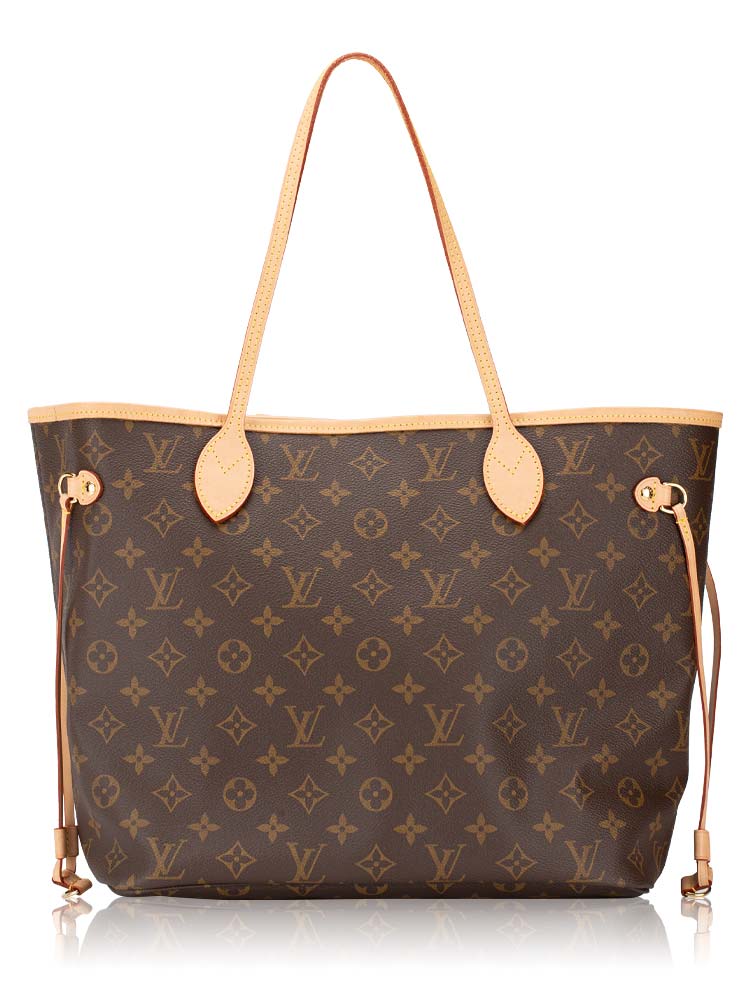 Monogram Neverfull MM NM Beige