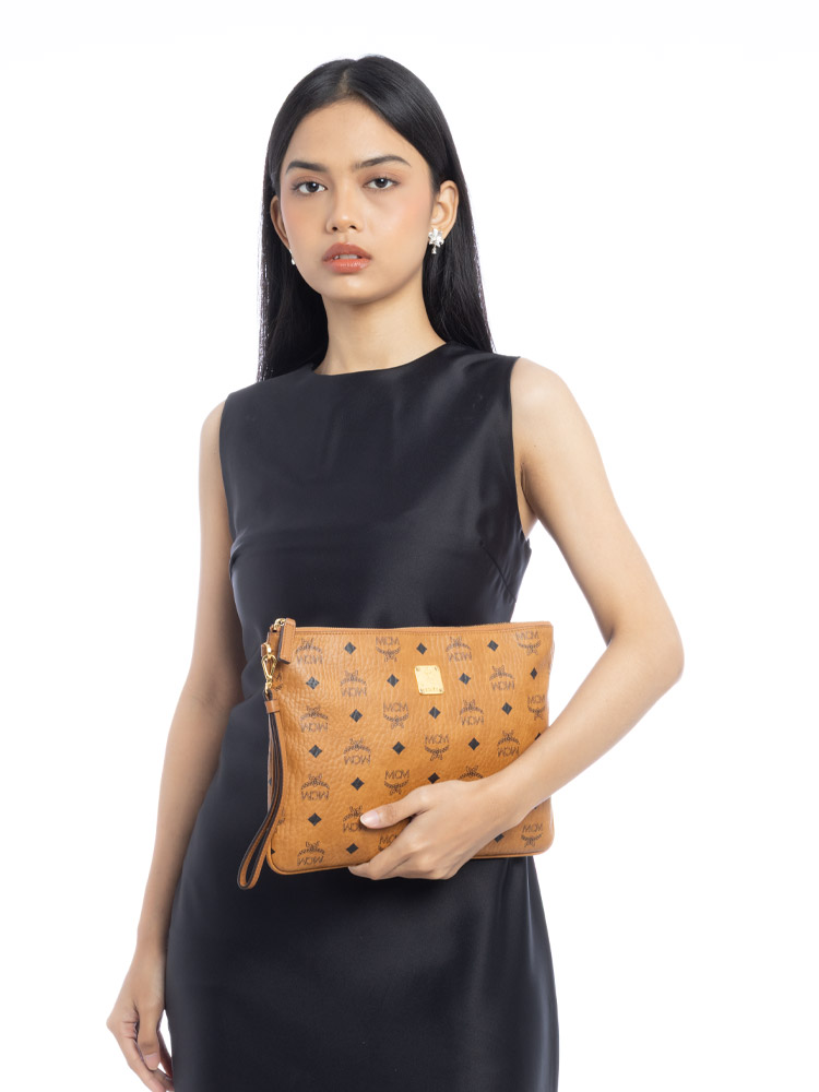 Visetos Stark Medium Pouch Cognac
