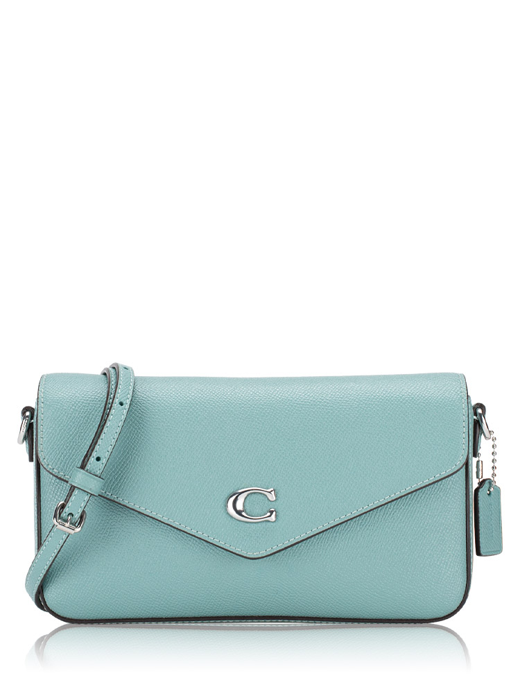 C8439 Wyn Crossgrain Crossbody Aquamarine