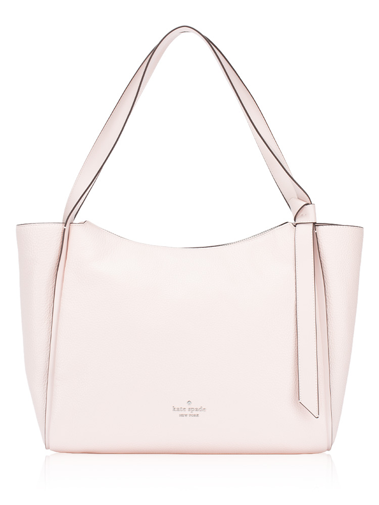 Knott Leather Large Zip Tote Powdered Sugar
