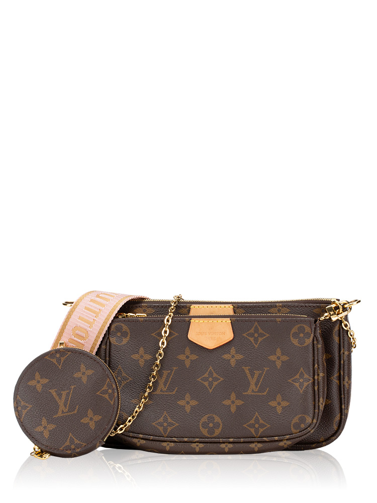 Monogram Multi Pochette Accessories Rose Clair