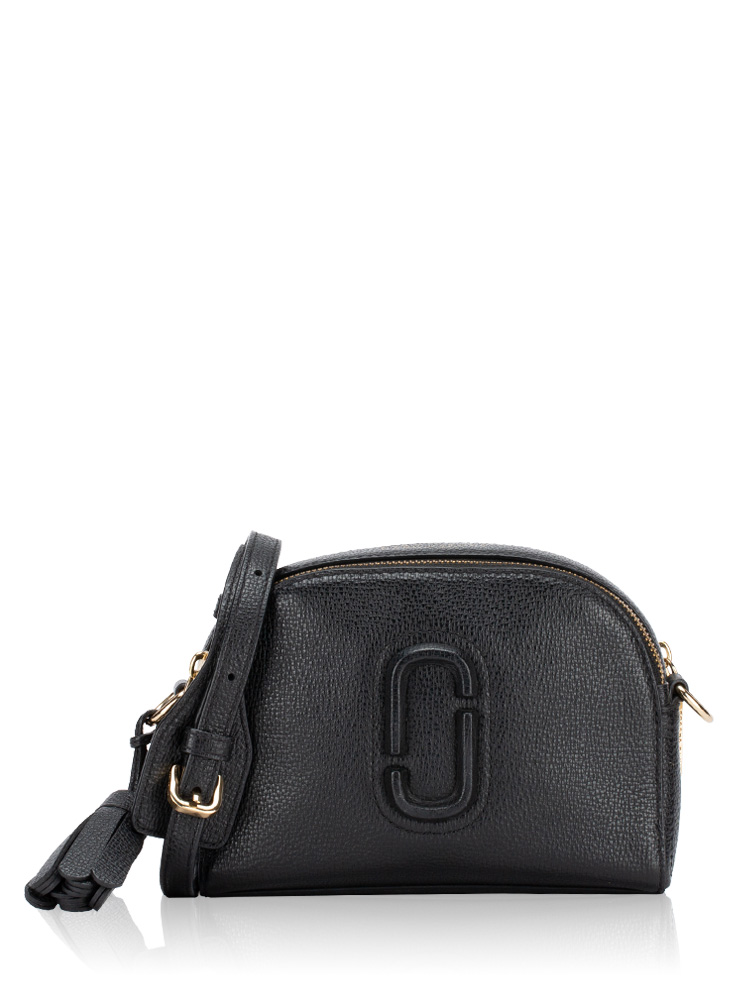 MOO15468 The Shutter Leather Crossbody Black