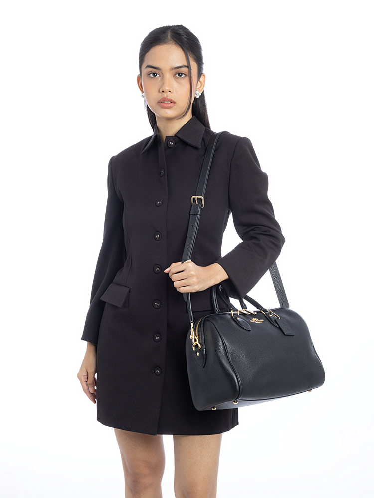 CV960 Rowan Large Satchel Black
