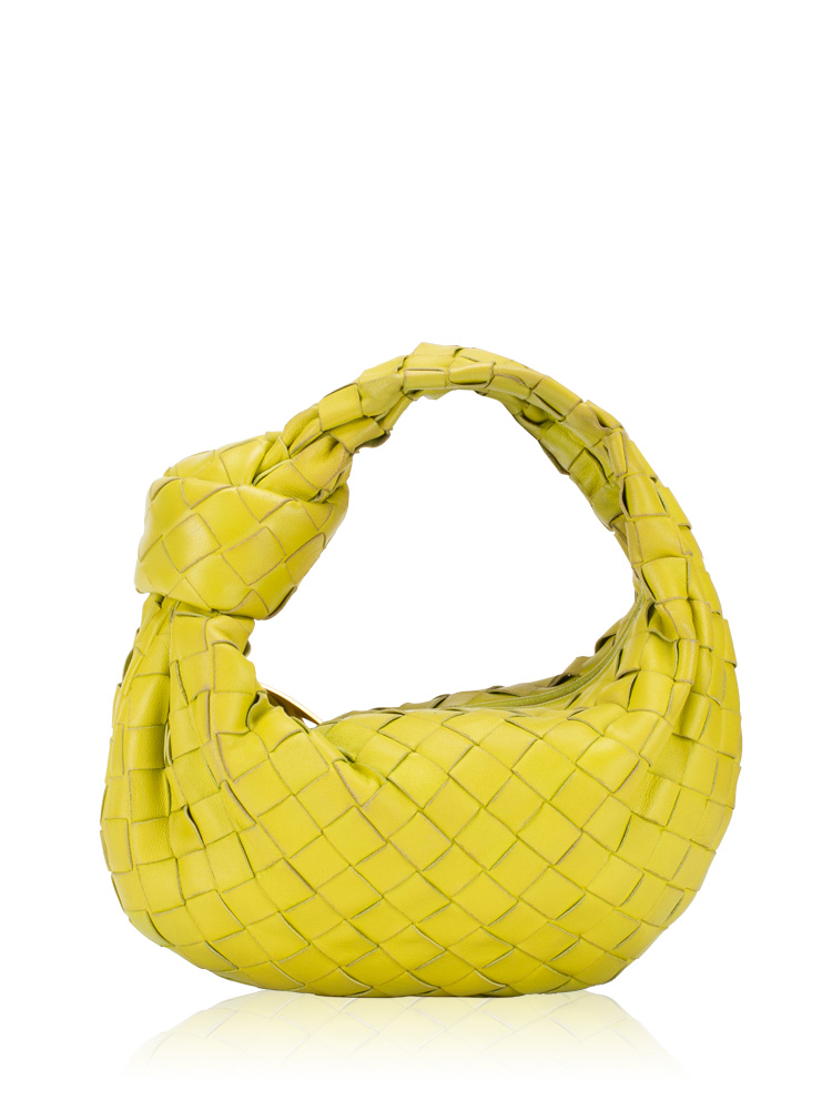 Nappa Intrecciato Mini Jodie Kiwi