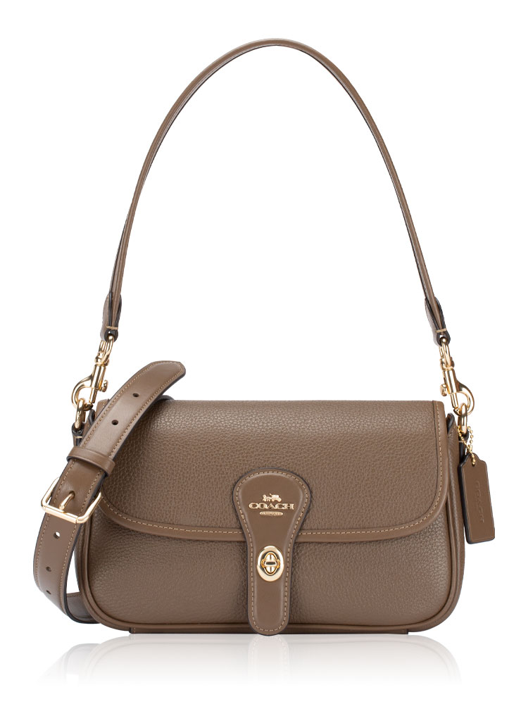 CY683 Hadley Shoulder Bag Dark Stone