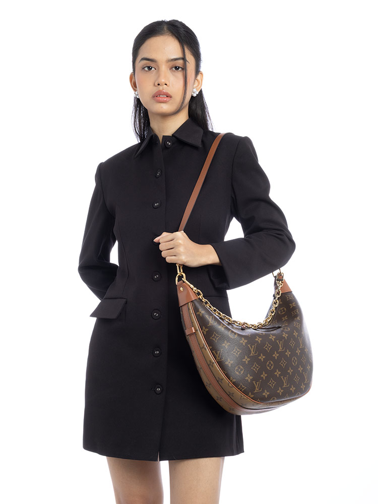 Monogram Reverse Loop Hobo