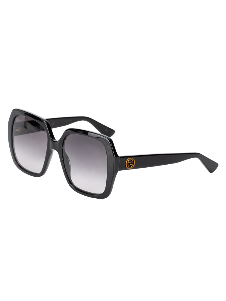 GG0096S Square Sunglasses Black